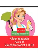 Schoonmaakster hulp gezocht ,alleen Uit Zaandam! max€ 15, Vacatures, Variabele uren, Overige niveaus, Starter, Overige vormen