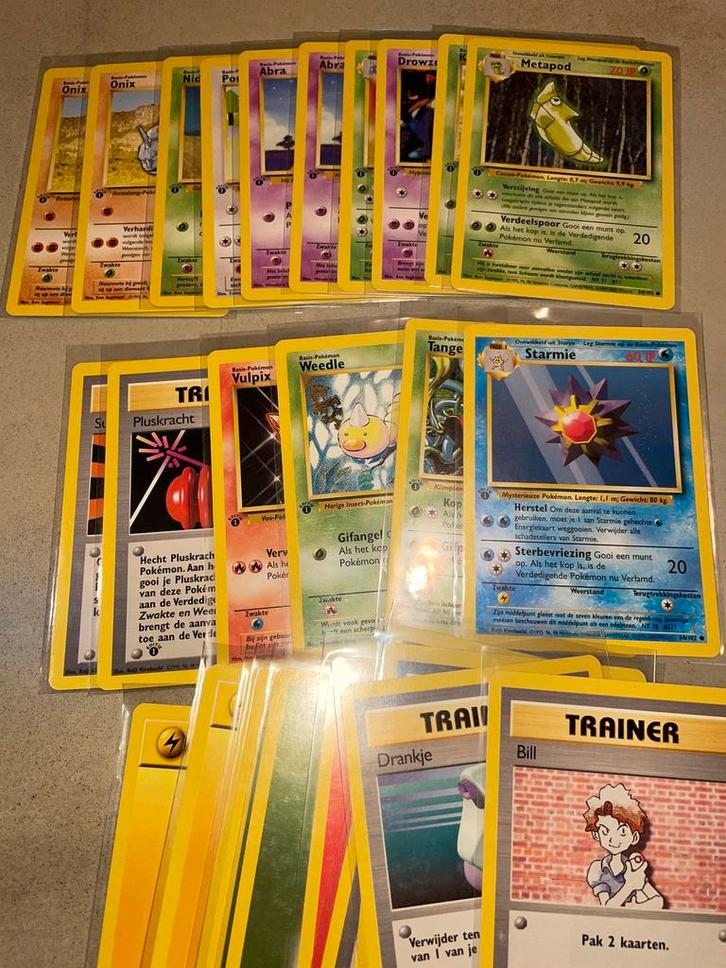 Pokémon | 1st edition Base set (NL) | NM-MNT, Hobby en Vrije tijd, Verzamelkaartspellen | Pokémon, Zo goed als nieuw, Losse kaart
