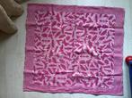 Droogdoek Vaatdoek insecten , roze ontwerper studio Job ., Ophalen of Verzenden, Zo goed als nieuw, Vierkant, Binnen