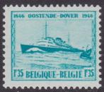 Belgie 1946 - OBP 725 - Maildienst Oostende-Dover, Postzegels en Munten, Scheepvaart, Frankeerzegel, Ophalen of Verzenden, Postfris