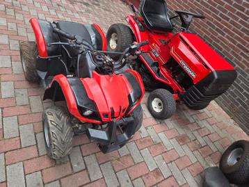 Mini quad benzine en zitmaaiers opknappers inruilers  beschikbaar voor biedingen