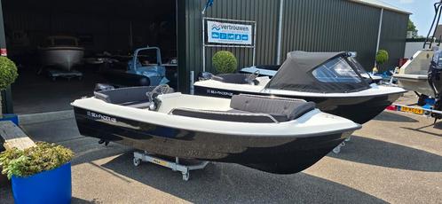 Nieuwe set vaarklaar Sea-Finder 435 met 9.8 pk tohatsu, Watersport en Boten, Vis- en Consoleboten, Nieuw, 10 tot 30 pk, 3 tot 6 meter