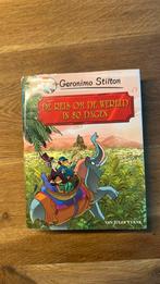 Geronimo Stilton - De reis om de wereld in 80 dagen, Fictie algemeen, Ophalen of Verzenden, Zo goed als nieuw, Geronimo Stilton; Jules Verne