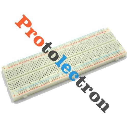 Breadboard / Experimenteer bord 830 punts (protolectron), Hobby en Vrije tijd, Elektronica-componenten, Nieuw, Ophalen of Verzenden