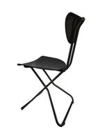 Mooie vintage Gispen, kembo de Wit stijl vouwstoel klapstoel, Huis en Inrichting, Stoelen, Ophalen, Gebruikt, Zwart, Eén