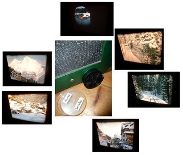 16mm film amateur 1960 - 1x20-30m kleur Zwitserland Arosa beschikbaar voor biedingen