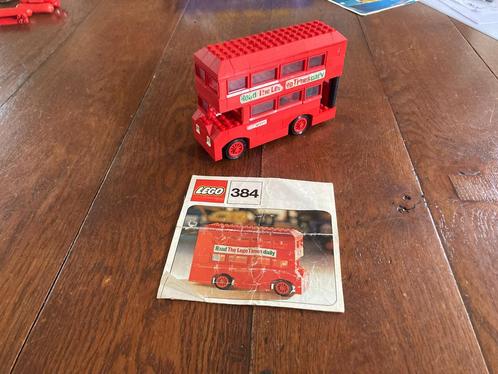 LEGO Classic 384 London Bus COMPLEET, Kinderen en Baby's, Speelgoed | Duplo en Lego, Gebruikt, Lego, Complete set, Ophalen of Verzenden
