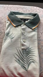 Petrol heren polo + Human nature zo goed als nieuw, Ophalen of Verzenden, Zo goed als nieuw, Blauw
