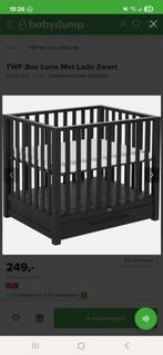 TWF Box Luna Met Lade Zwart, Kinderen en Baby's, Boxen, Ophalen, Gebruikt, Vierkant, Lade