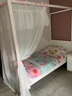 Hemelbed, Kinderen en Baby's, Kinderkamer | Bedden, 85 tot 100 cm, Ophalen of Verzenden, Zo goed als nieuw, Matras