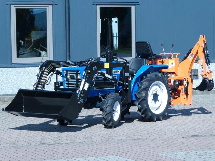 Iseki TU1700 4wd / 250 Draaiuren / Graaflaadcombinatie, Zakelijke goederen, Agrarisch | Tractoren, Overige merken, Gebruikt