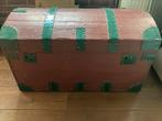 Oude schatkist, Ophalen, Gebruikt, 75 tot 100 cm, 50 tot 75 cm