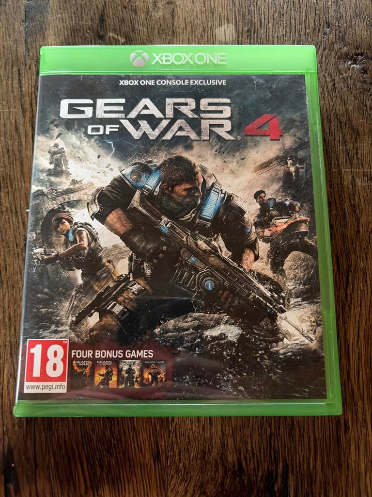Gears of War 4 - Xbox One, Online, Vanaf 18 jaar, Shooter, 1 speler