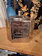 Verzilverde theebus English Breakfast Tea, Ophalen of Verzenden, Zo goed als nieuw, Overige materialen
