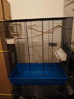 mooie grote hoge vogelkooi te koop! (compleet), Ophalen, Zo goed als nieuw, Metaal, Vogelkooi