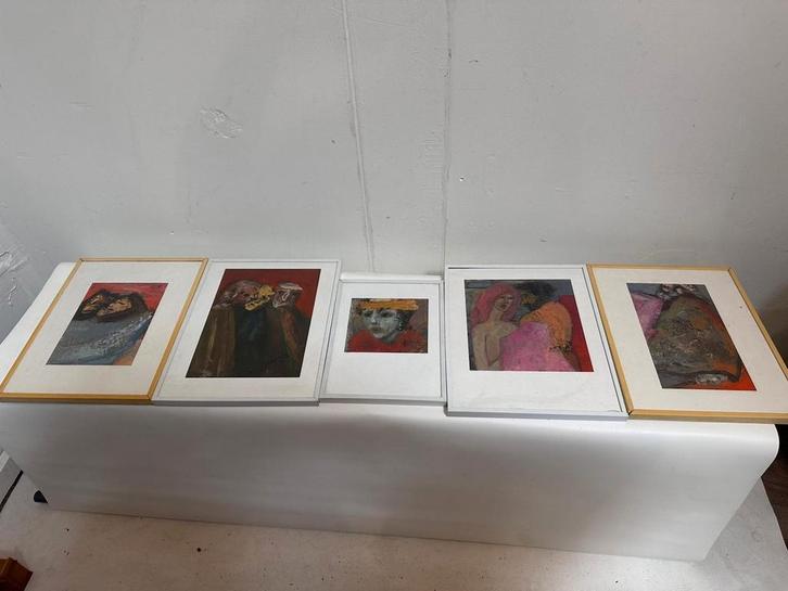 Schilderijen arthola, Antiek en Kunst, Kunst | Schilderijen | Abstract, Ophalen