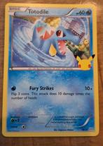 Totodile 18/25 25th mcdonalds celebration, Hobby en Vrije tijd, Verzamelkaartspellen | Pokémon, Ophalen of Verzenden