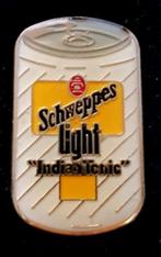 Schweppes Light blikje pin, Verzenden, Merk, Speldje of Pin