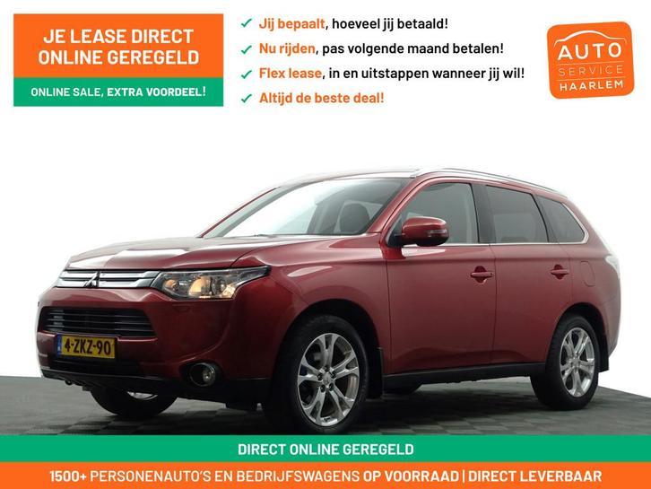 Mitsubishi Outlander 2.0 Instyle+ Aut- 7 Pers, Schuifdak, Ca, Auto's, Mitsubishi, Bedrijf, Te koop, Outlander, ABS, Achteruitrijcamera