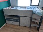 Hoogslaper met bureau, Kinderen en Baby's, Kinderkamer | Stapelbedden en Hoogslapers, Ophalen, Zo goed als nieuw, Hoogslaper