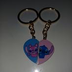 Stitch & Angel Sleutelhangers - Vriendschapshart, Verzamelen, Ophalen of Verzenden, Nieuw, Knuffel of Figuurtje