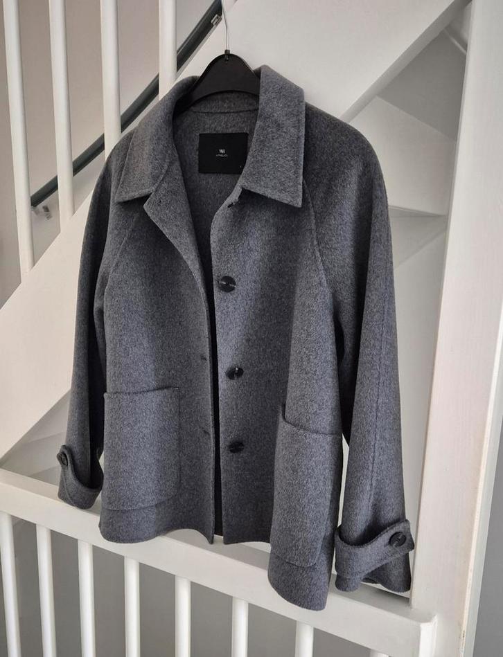 Nieuw! WithBlack wollen jasje, antraciet grijs, Kleding | Dames, Jasjes, Kostuums en Pakken, Nieuw, Jasje, Maat 38/40 (M), Grijs
