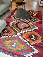 Kleurrijke originele Kelim (Kilim) uit Istanboel (302x196), Ophalen, Zo goed als nieuw