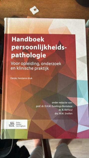 Handboek persoonlijkheidspathologie beschikbaar voor biedingen
