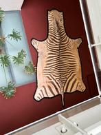 Zebra huid, Huis en Inrichting, Stoffering | Tapijten en Kleden, Gebruikt, Overige kleuren, Ophalen of Verzenden, 200 cm of meer