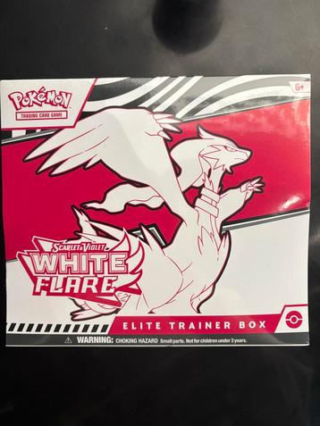 Pokémon White Flare Elite Trainer Box Reshiram beschikbaar voor biedingen