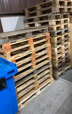 11 blok- en 15 Europallets pallets, Doe-het-zelf en Verbouw, Hout en Planken, Gebruikt, Minder dan 200 cm, Ophalen, Pallet