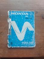 Honda ps50 partslist (little Honda pf50 pc50 novio amigo), Fietsen en Brommers, Brommeronderdelen | Oldtimers, Ophalen of Verzenden