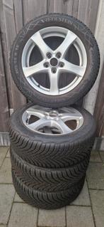 Winterbanden + velg 16 inch. 5x110, Auto-onderdelen, Banden en Velgen, Ophalen, 16 inch, Banden en Velgen, 205 mm