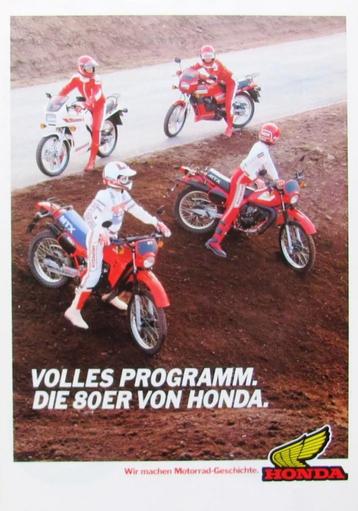 Folder HONDA MBX/ MTX 80 1983 beschikbaar voor biedingen