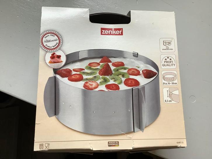 Bakvorm van Zenker, Huis en Inrichting, Keuken | Keukenbenodigdheden, Gebruikt, Ophalen of Verzenden