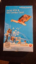 Conceptronic Serial ATA & IDE Combo Kaart, Ophalen of Verzenden, Gebruikt, Extern, Conceptronic