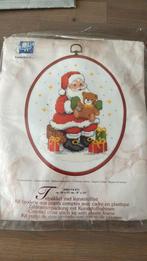 Kerstman borduurpakket, Hobby en Vrije tijd, Borduren en Borduurmachines, Ophalen of Verzenden, Nieuw, Handborduren, Borduurpakket