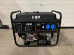 Nette HBM aggregaat 9231 5.500 Watt, Ophalen, Elektrisch startend, Benzine, Zo goed als nieuw