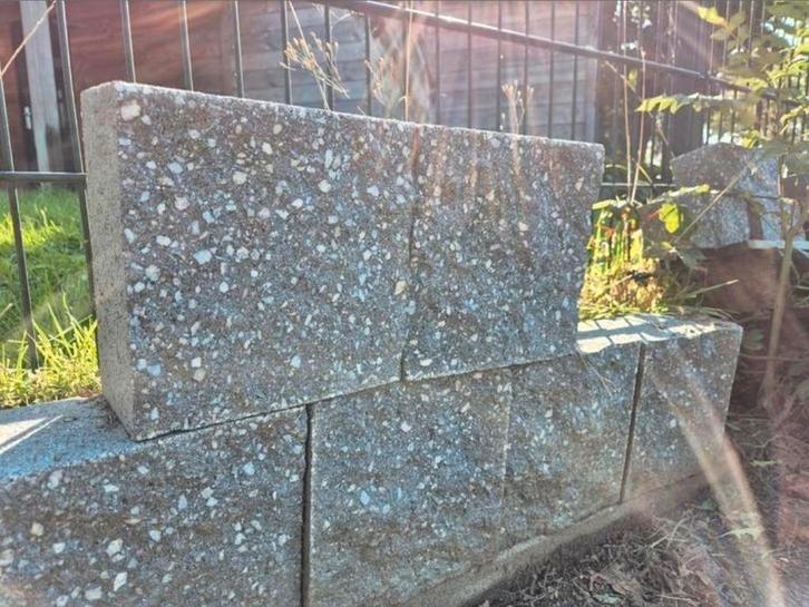 Stapelblokken noors antr patioblokken borderblokken s-partij, Tuin en Terras, Bielzen en Borders, Nieuw, Blok, Beton, Minder dan 25 cm