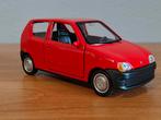 Fiat Seicento modelauto nieuw 1:34, Ophalen of Verzenden, Zo goed als nieuw, Auto, Overige merken