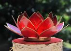 7 Chakra Lotus Sfeerlichten, Overige materialen, Nieuw, Ophalen of Verzenden, Rood