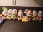 Sneeuwwitje en de zeven dwergen knuffels, Ophalen of Verzenden, Zo goed als nieuw, Overige typen