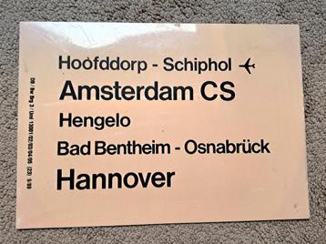 ns Koersbord Hoofddorp – Hannover beschikbaar voor biedingen