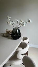 Tasman vaas smokey black L | Nieuw, Zwart, Nieuw, Ophalen of Verzenden, Glas