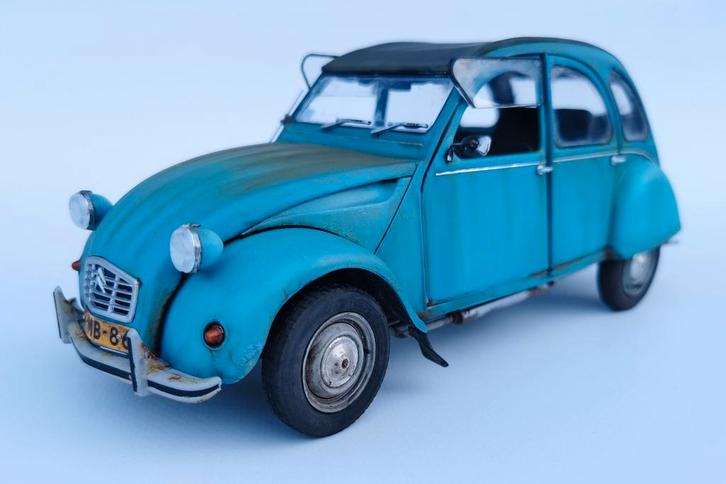 Citroën 2CV6 Club 1982 Solido 1:18, Hobby en Vrije tijd, Modelauto's | 1:18, Nieuw, Auto, Solido, Ophalen of Verzenden