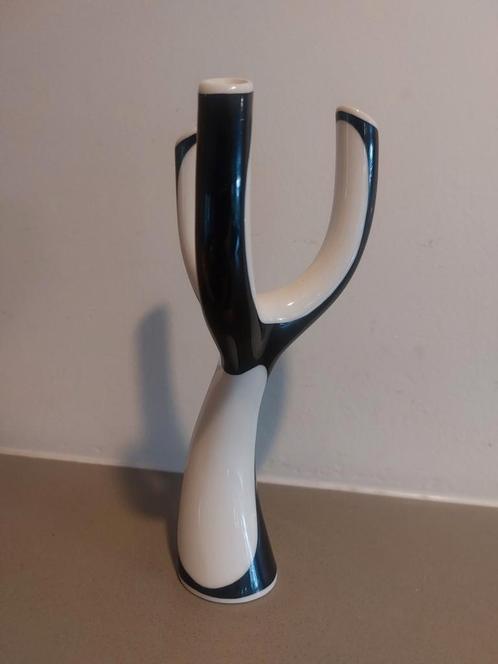Solifleur vaas, 1950s design Ludwig Lindner voor Kueps 17cm, Antiek en Kunst, Kunst | Designobjecten, Ophalen of Verzenden