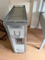 Originele KLM Full-Size Vliegtuig Trolley–6 Glazen Rekken, Ophalen, Gebruikt, Overige typen