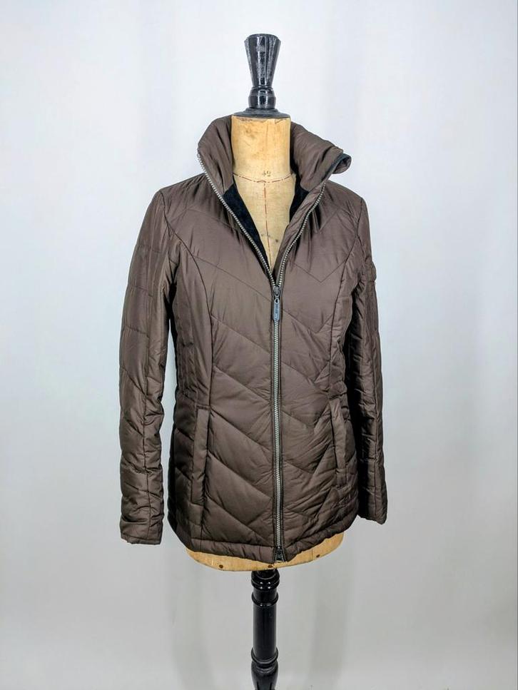 Human Nature Jas Bruin - Wind- en Waterdicht, Kleding | Dames, Jassen | Zomer, Zo goed als nieuw, Maat 36 (S), Bruin, Ophalen of Verzenden