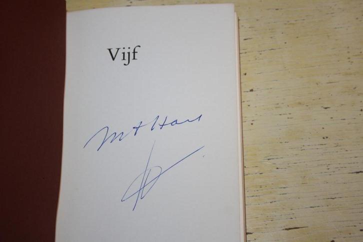 Vijf nieuwe verhalen Boekhandel Michon gesigneerd Brakman, Boeken, Essays, Columns en Interviews, Gelezen, Ophalen of Verzenden