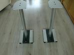 Elac luidspreker standaards Alu in nette staat., Overige merken, Ophalen of Verzenden, Zo goed als nieuw, 60 tot 120 watt